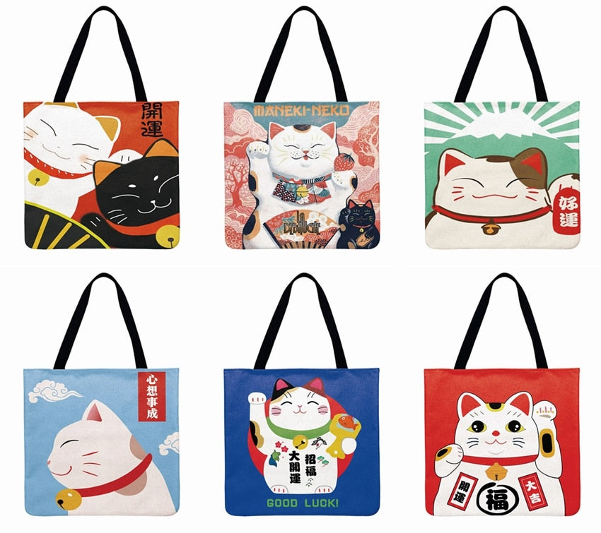 maneki-neko-bag