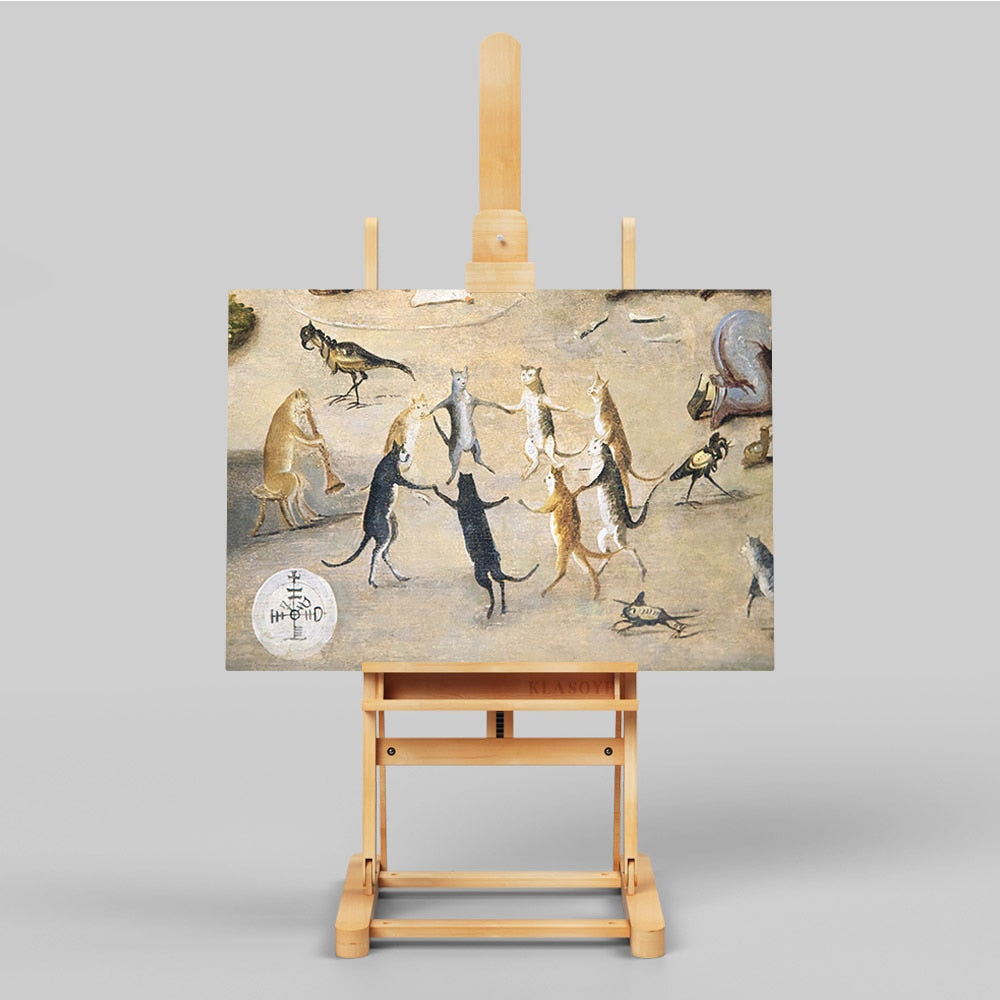 Medieval Cat Paintings