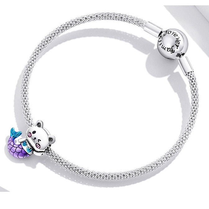 Mermaid Cat Charm - Cat charms