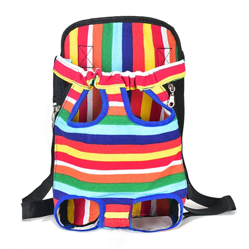 Mesh Cat Carrier Backpack - Multicolor / S - Mesh Cat