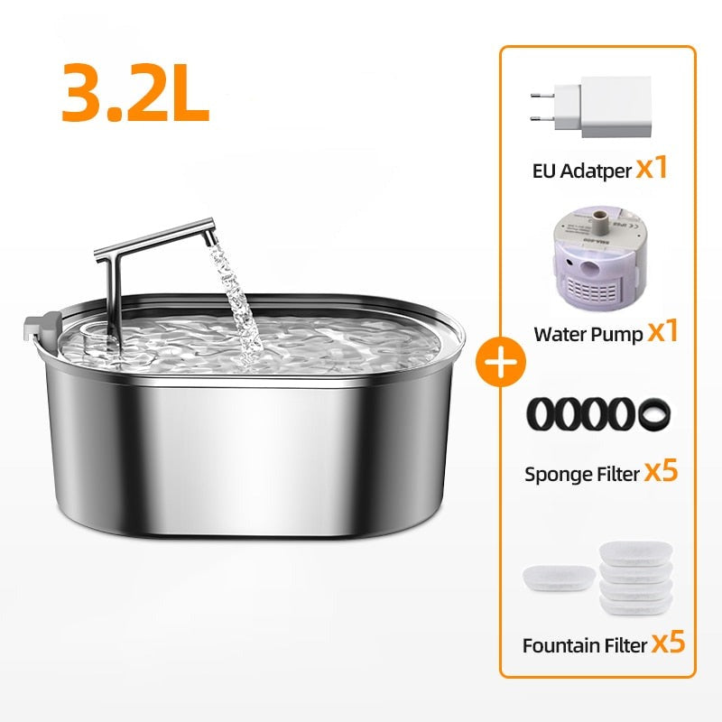 Metal Cat Water Fountain - Cat water fountain