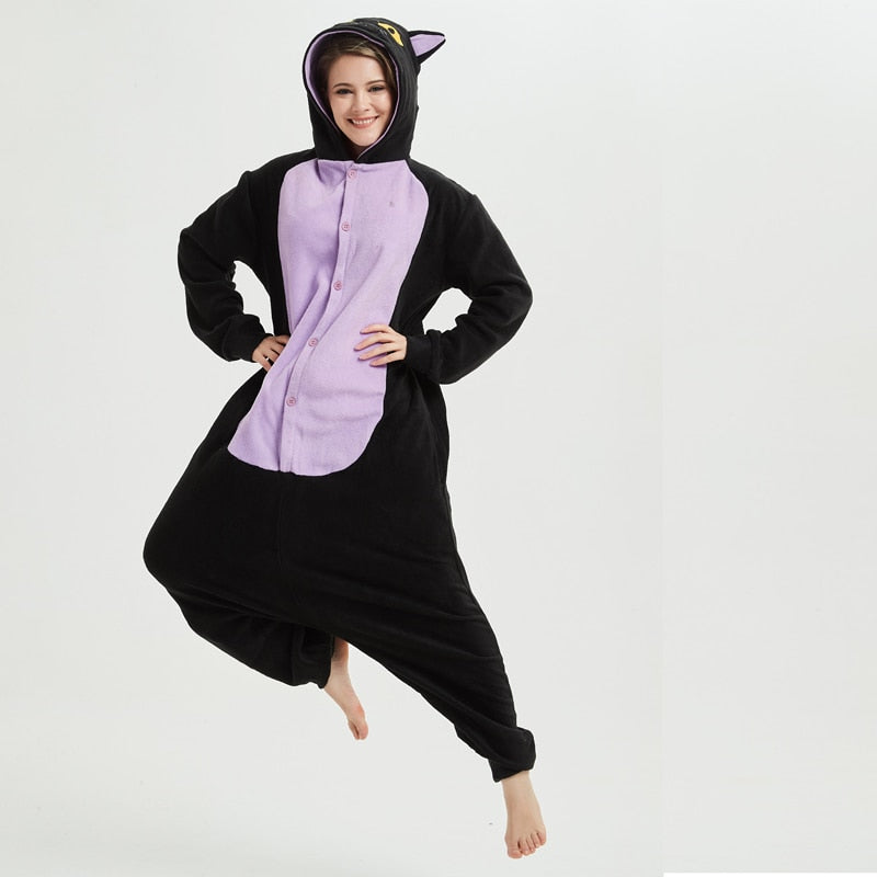 Midnight Cat Kigurumi - Cat pajamas