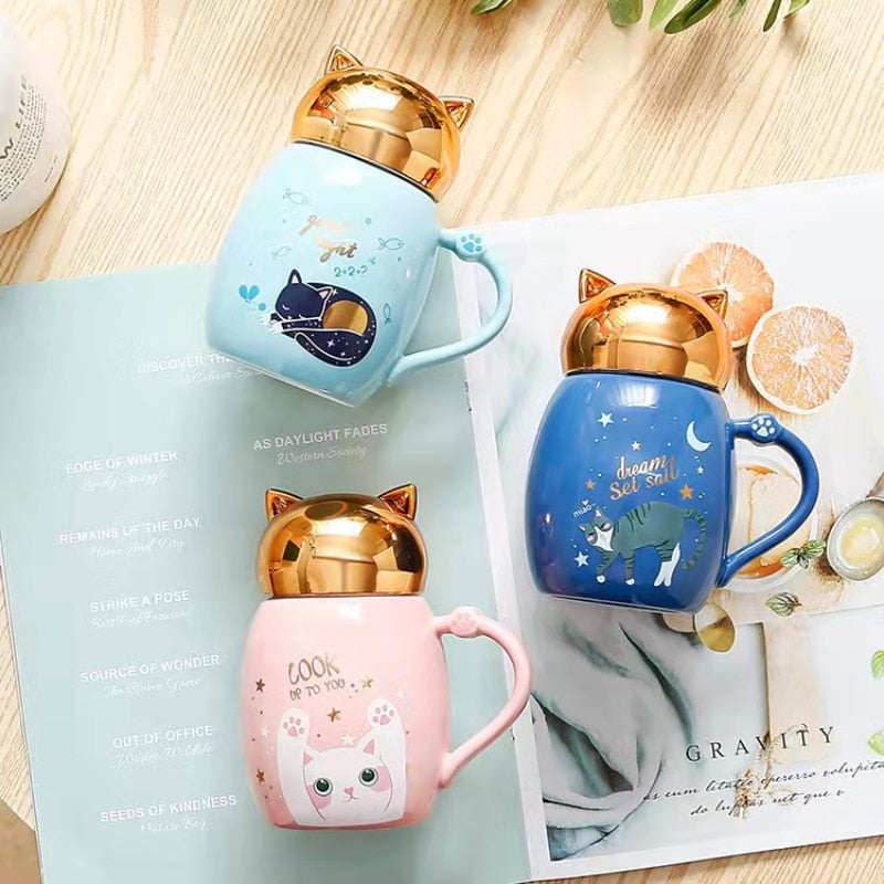 Midnight Cat Mug
