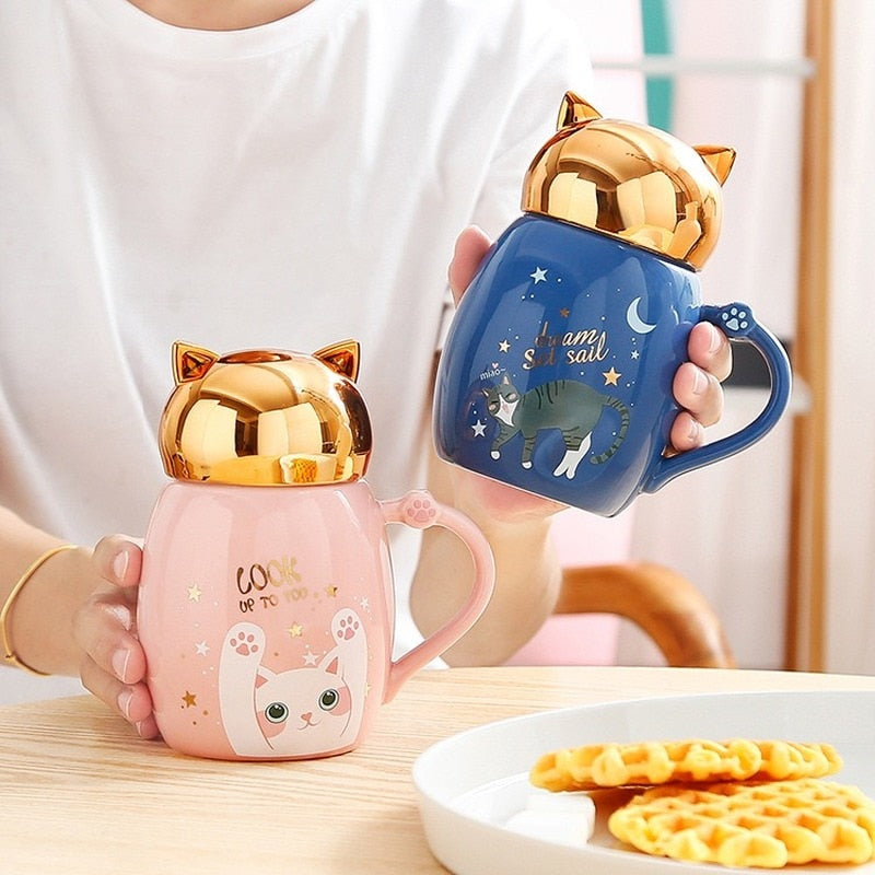 Midnight Cat Mug