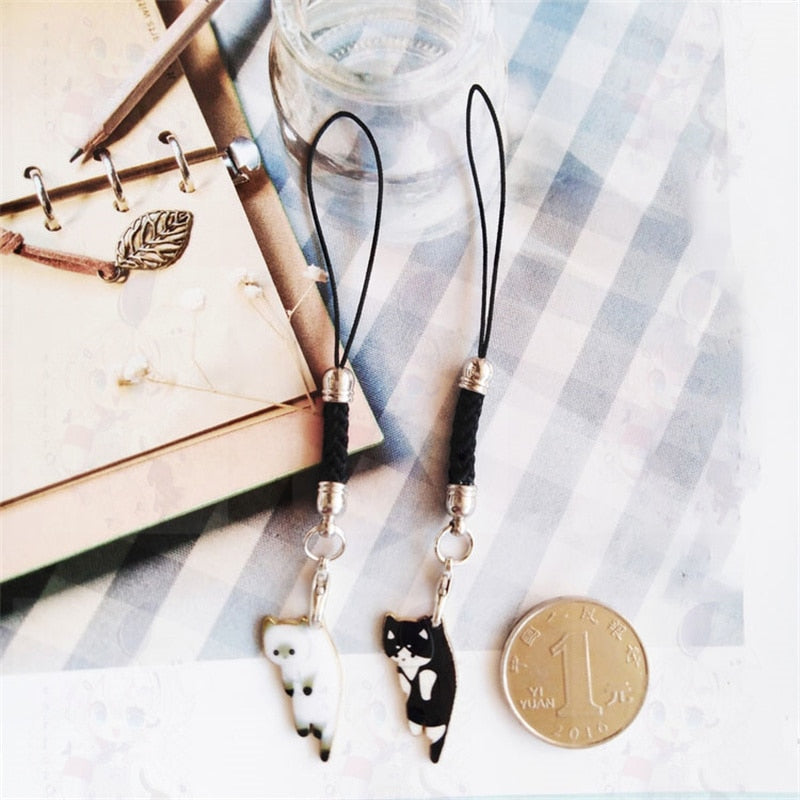 Mobile Hanging Cat Keychain - Cat Keychains