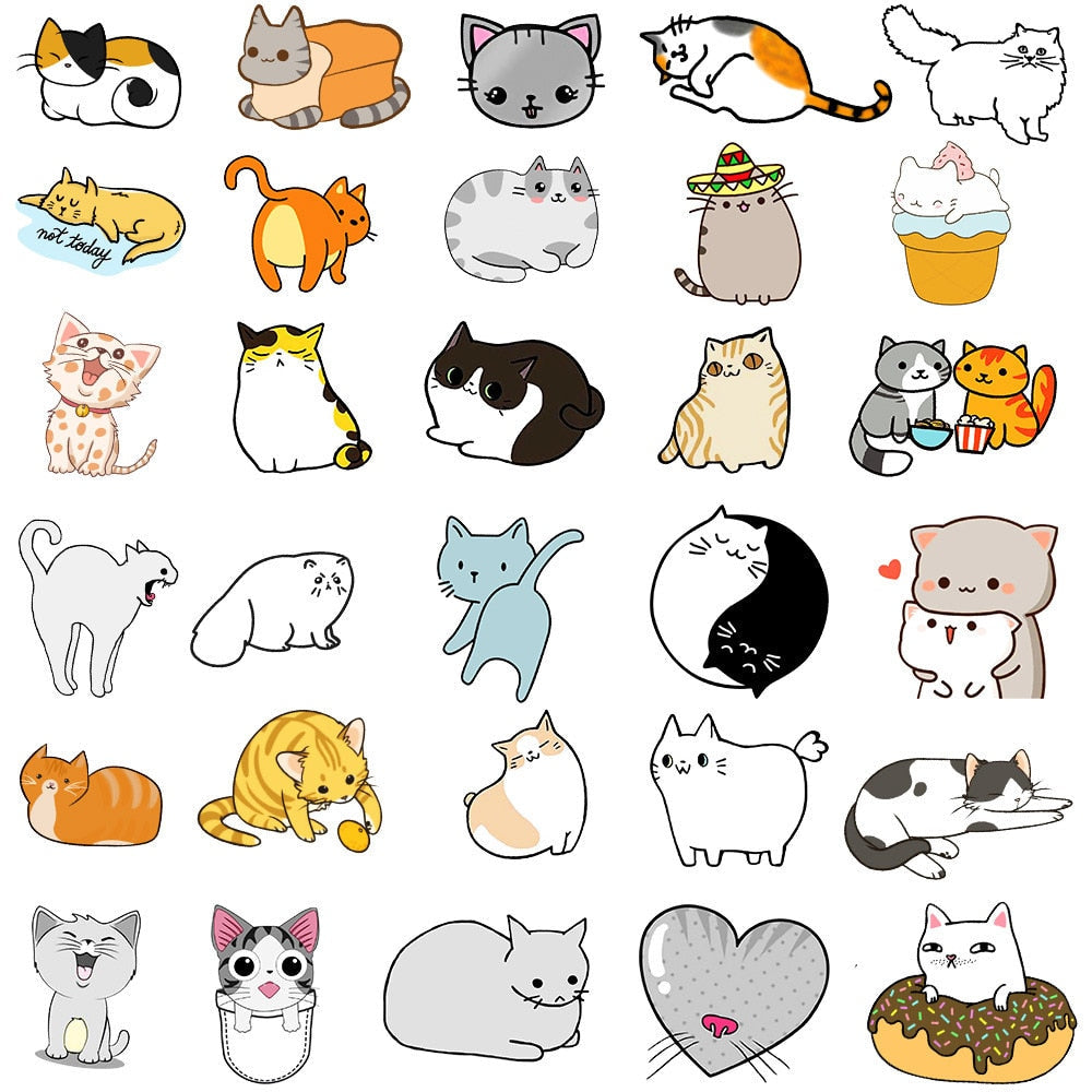 Mochi Cat Stickers
