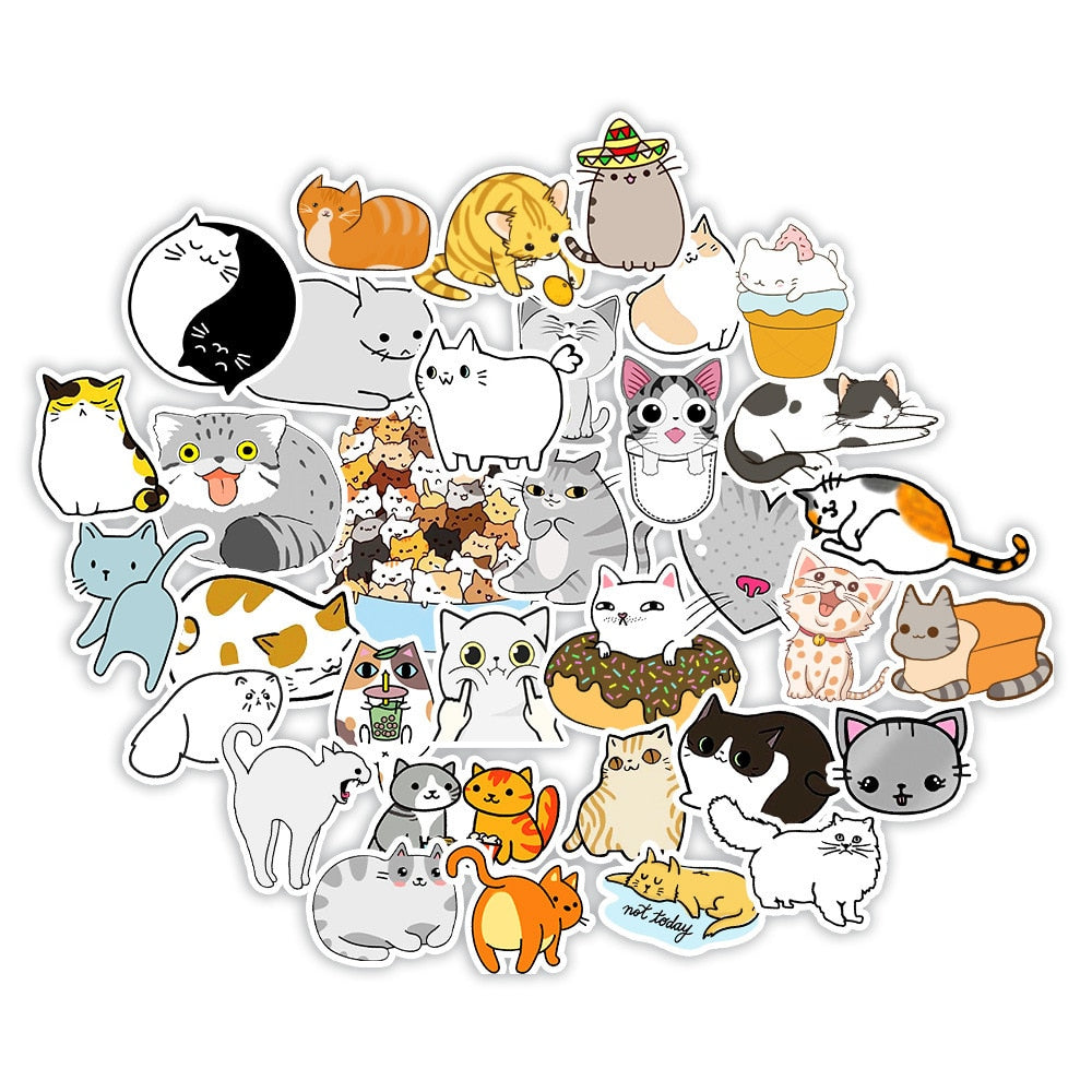 Mochi Cat Stickers