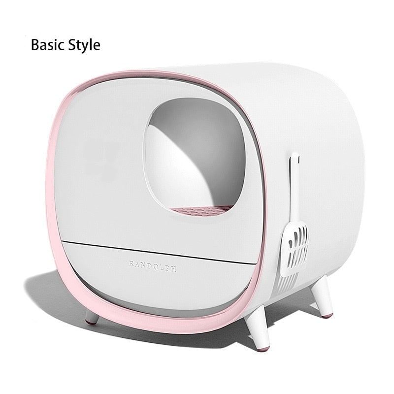 Modern Cat Litter Box - Basic Pink - Cat litter Box