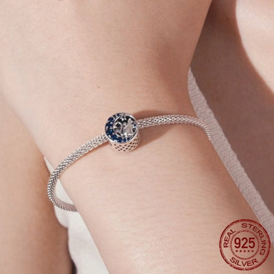 Moon and Cat Charm - Cat charms