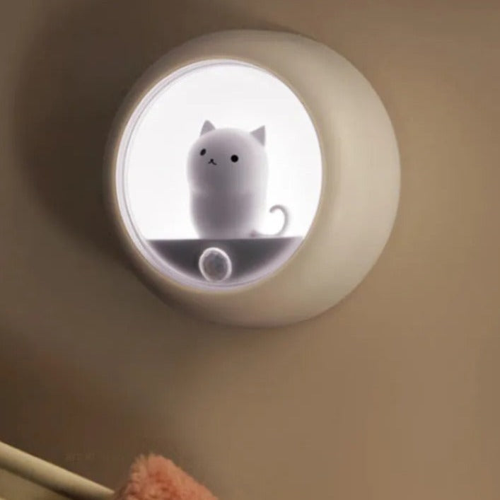 Motion Sensor Cat Night Light