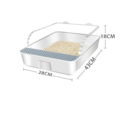 Multi Cat Litter Box - White - Cat litter Box
