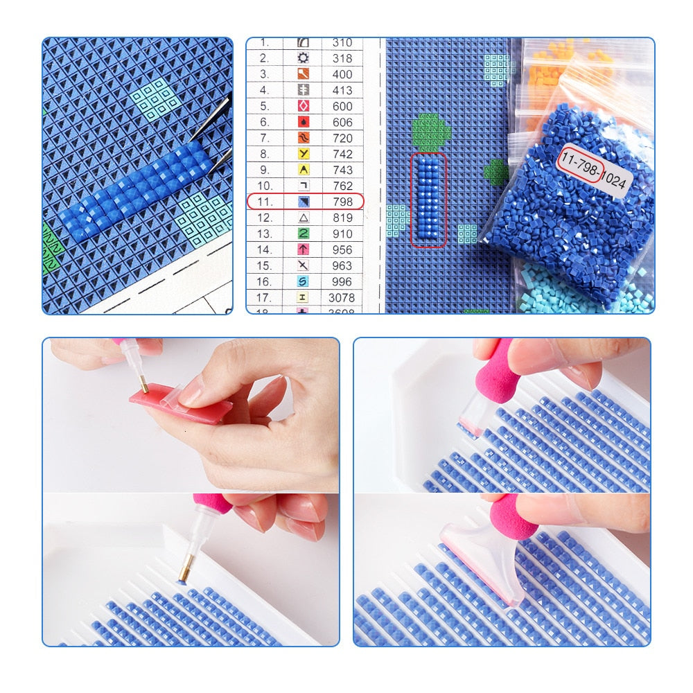 Orange Cat Diamond Painting