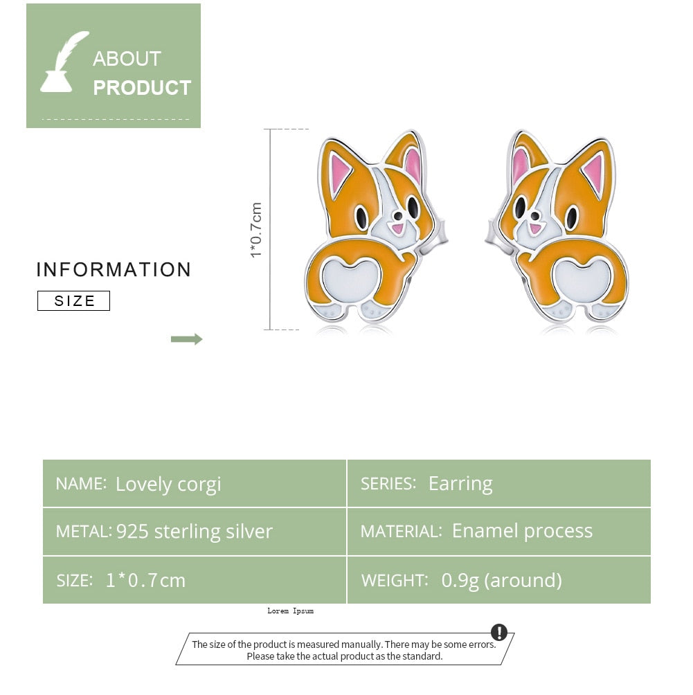 Orange Cat Earrings - Cat earrings