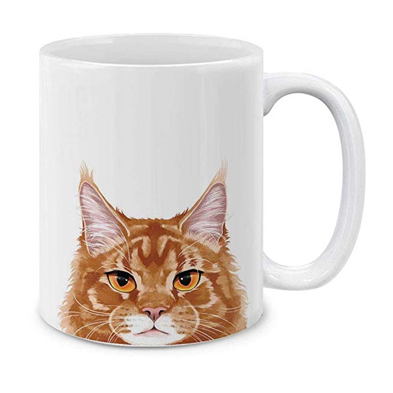 Orange Cat Mug