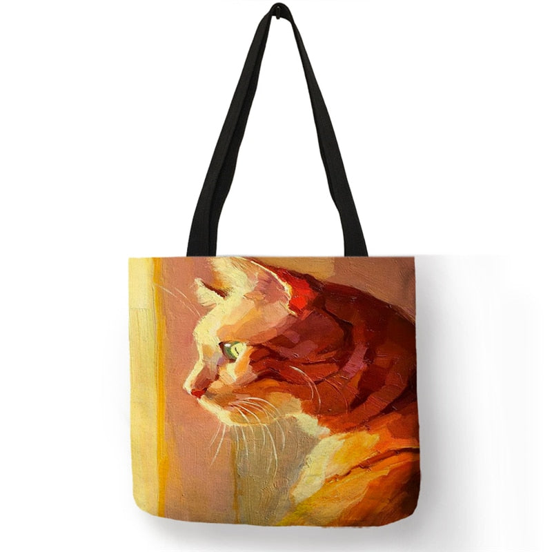 Orange Cat Purse - Orange - Cat purse