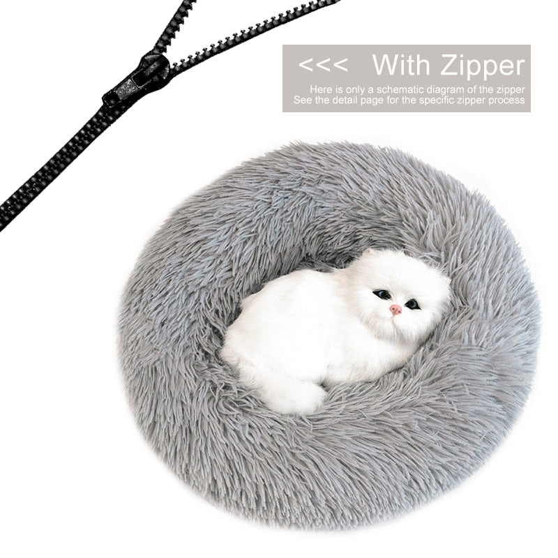 Orthopedic Cat Bed - Grey / 50cm