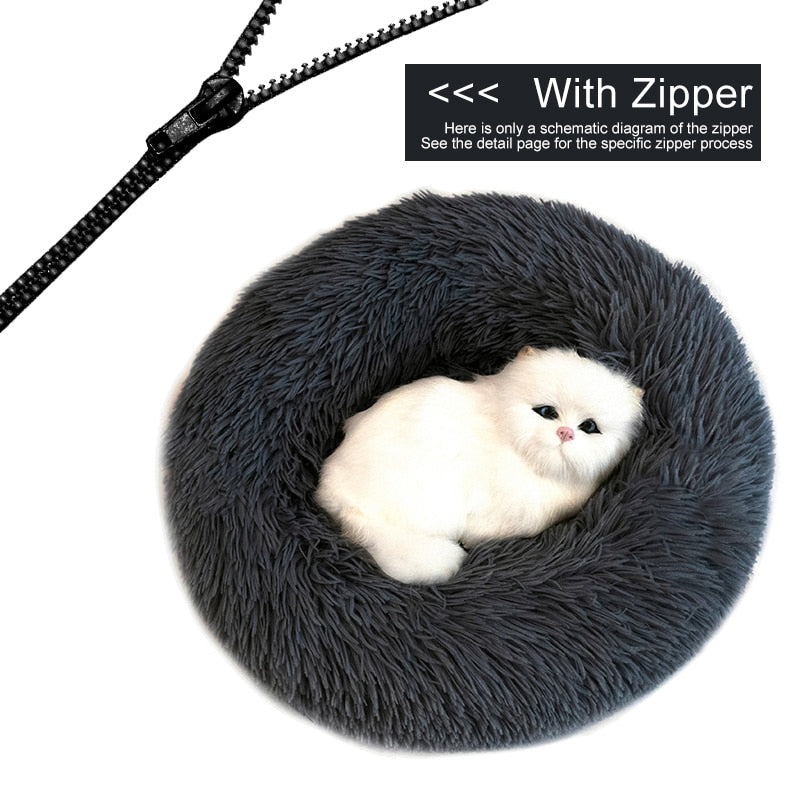 Orthopedic Cat Bed - Dark Grey / 50cm