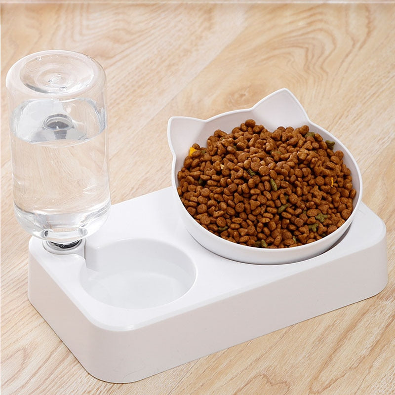 Outdoor Cat Food Dispenser - White - Cat Food Dispenser