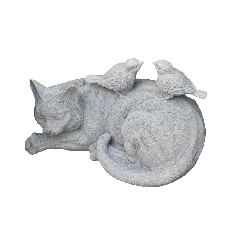 Outdoor Cat Statue