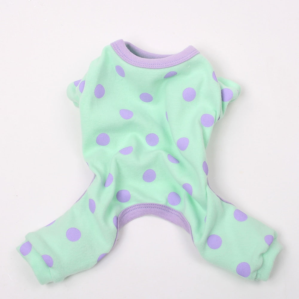 Pajama Cut for Cats - Green / S - Pajamas for Cats