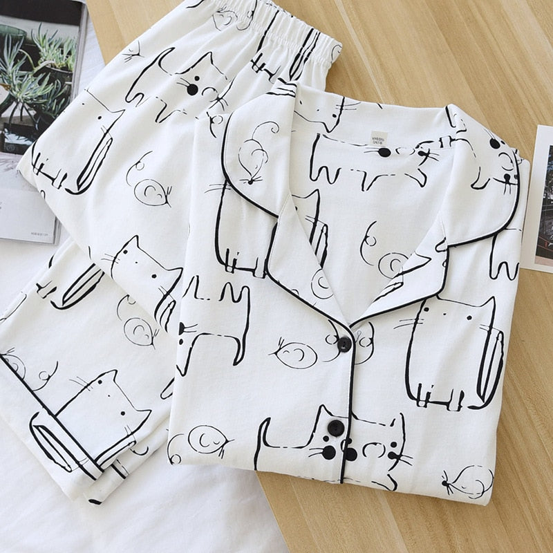 Pajamas for Cat Lovers