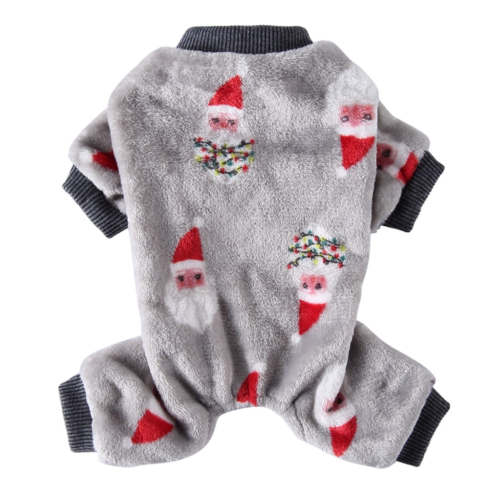 Pajamas for Cats Christmas - Gray / S - Pajamas for Cats