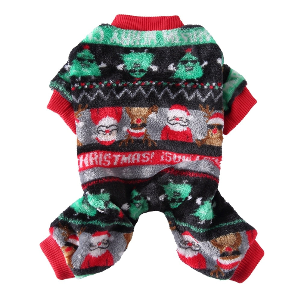 Pajamas for Cats Christmas - Green / S - Pajamas for Cats