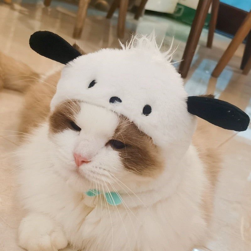 Panda Hat for Cats - Hat for Cats