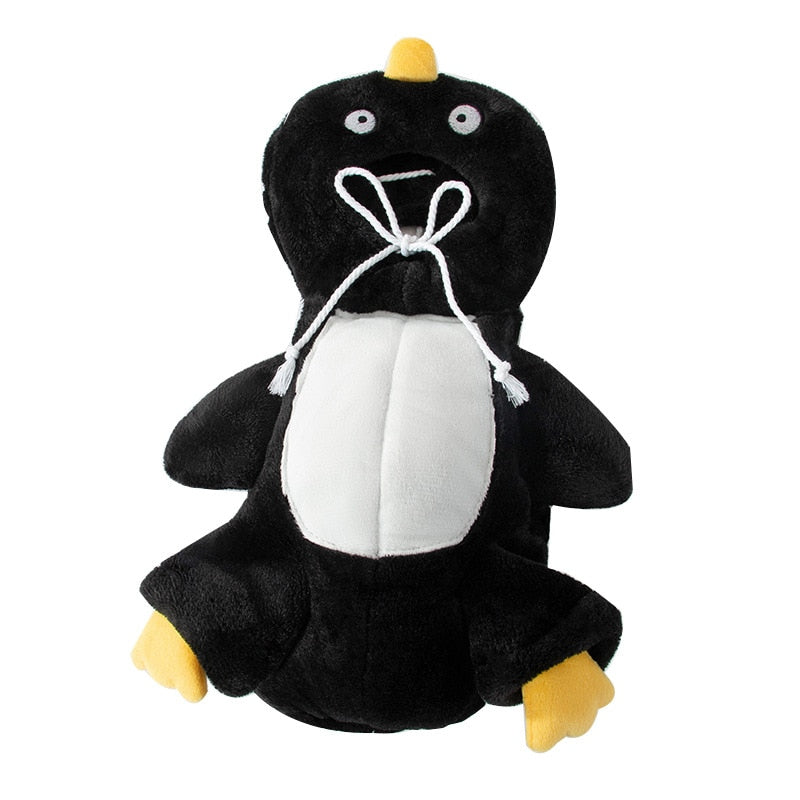 Penguin Costume for Cats - Black / S