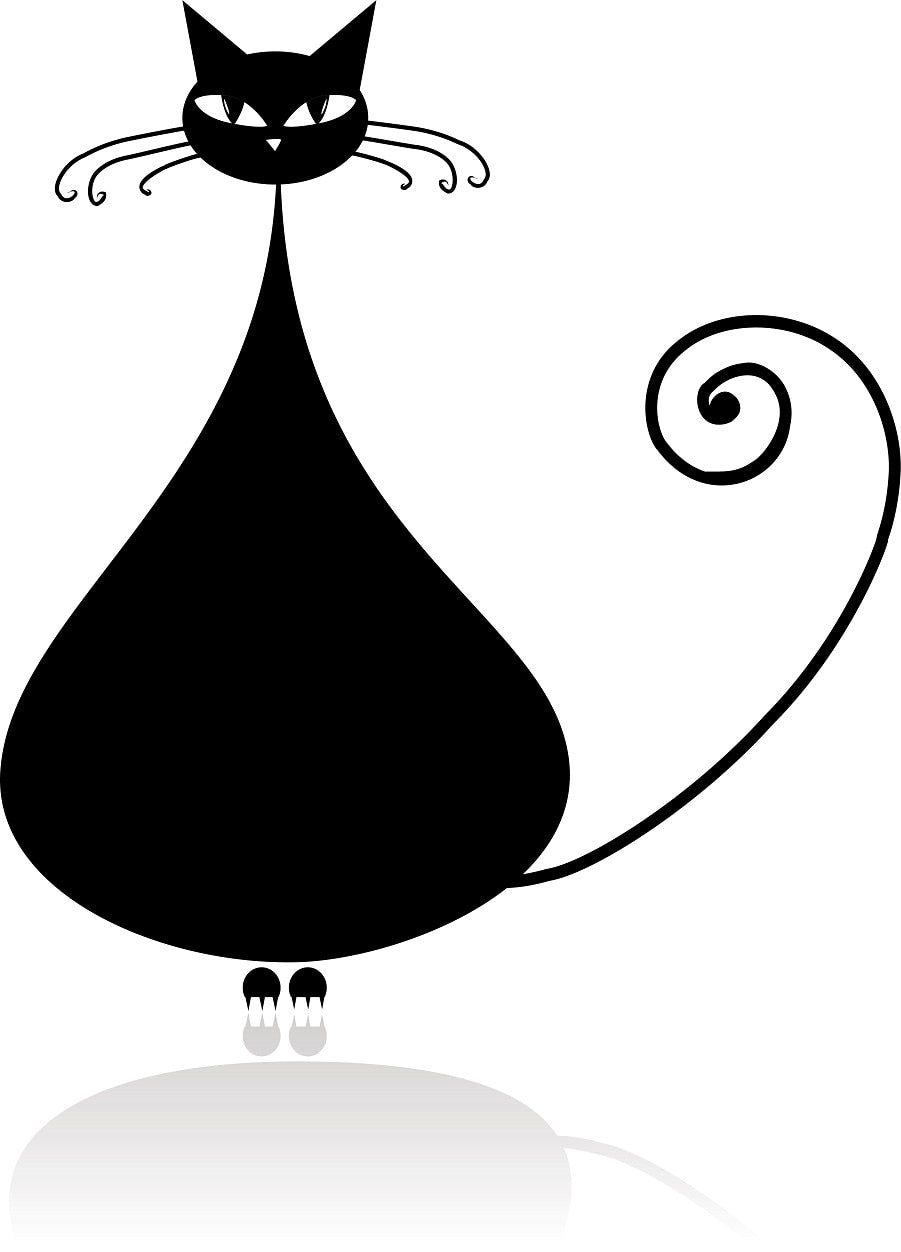 Pete the Cat Wall Art - 10x15cm no frame / Fat Cat