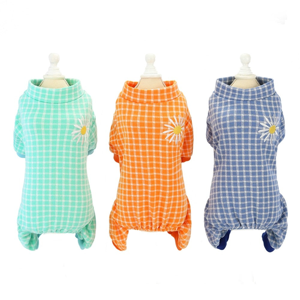 Plaid Pajamas for Cats - Pajamas for Cats