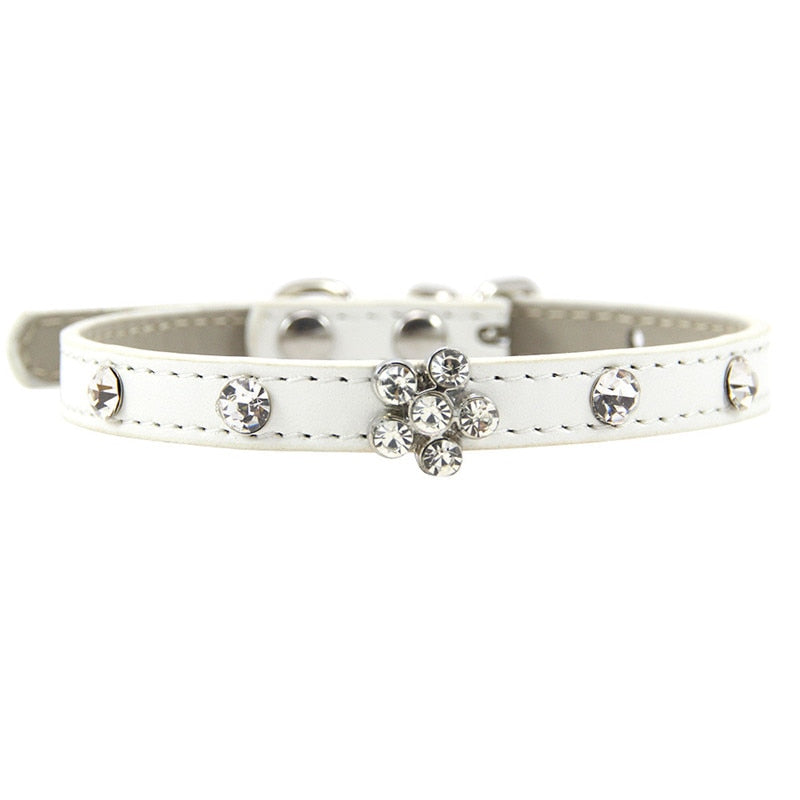 Pretty Cat Collars - White / XS - Cat collars