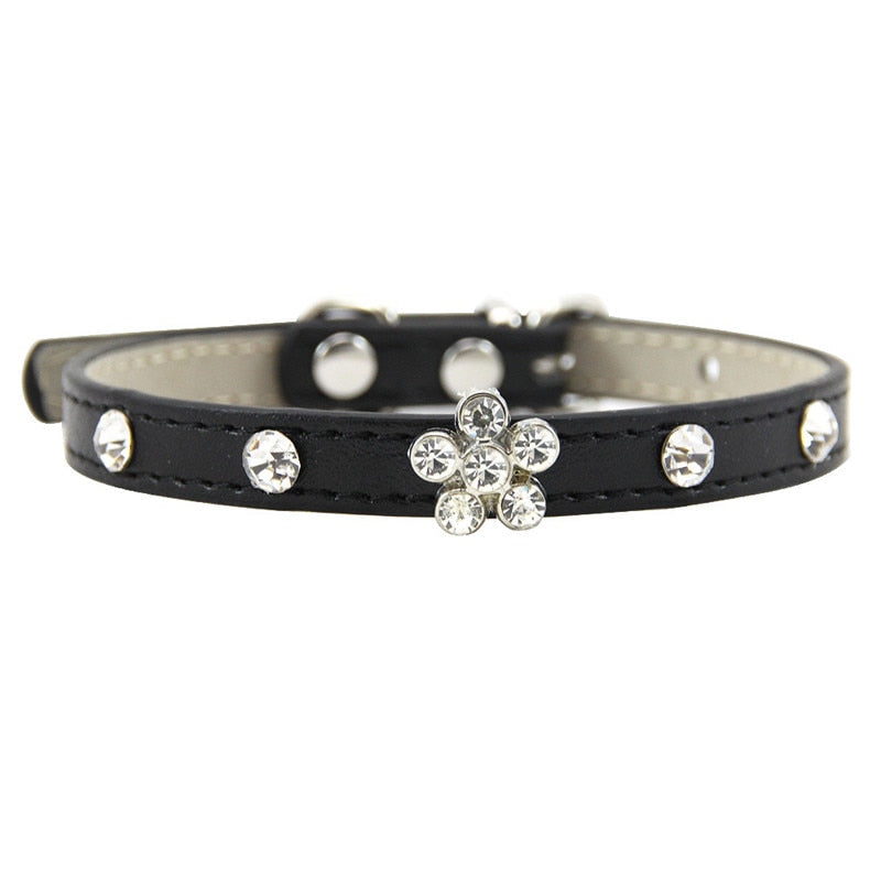 Pretty Cat Collars - Black / XS - Cat collars