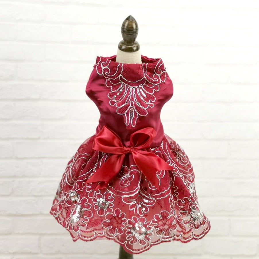 Princess Cat Dress - Red / XS