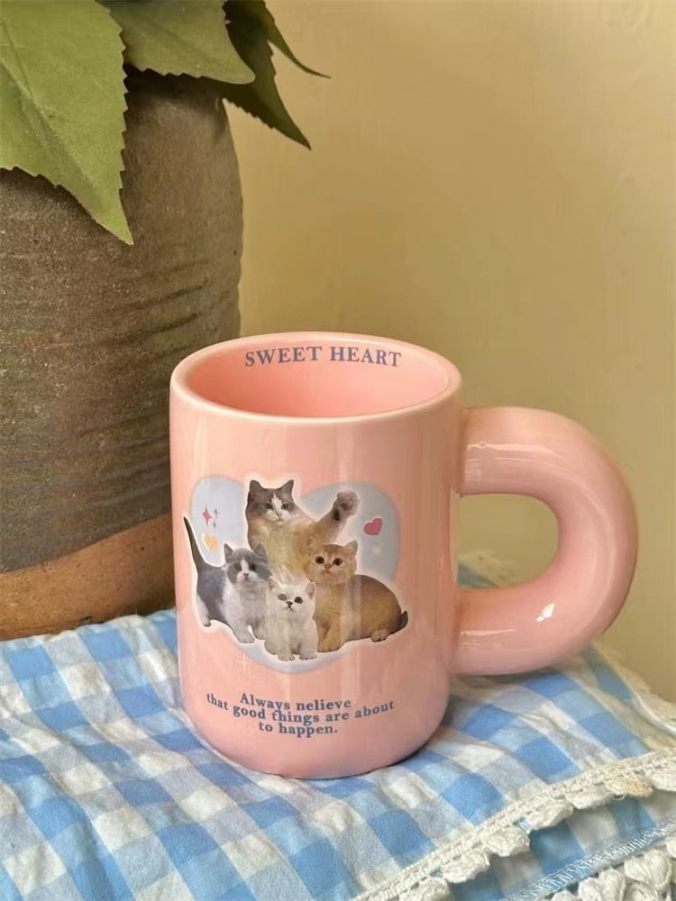 Printed Cat Mug