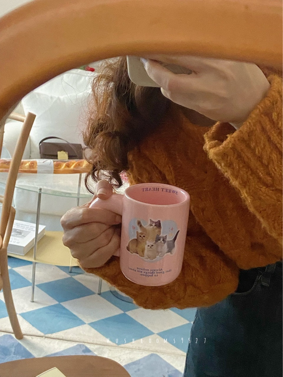 Printed Cat Mug