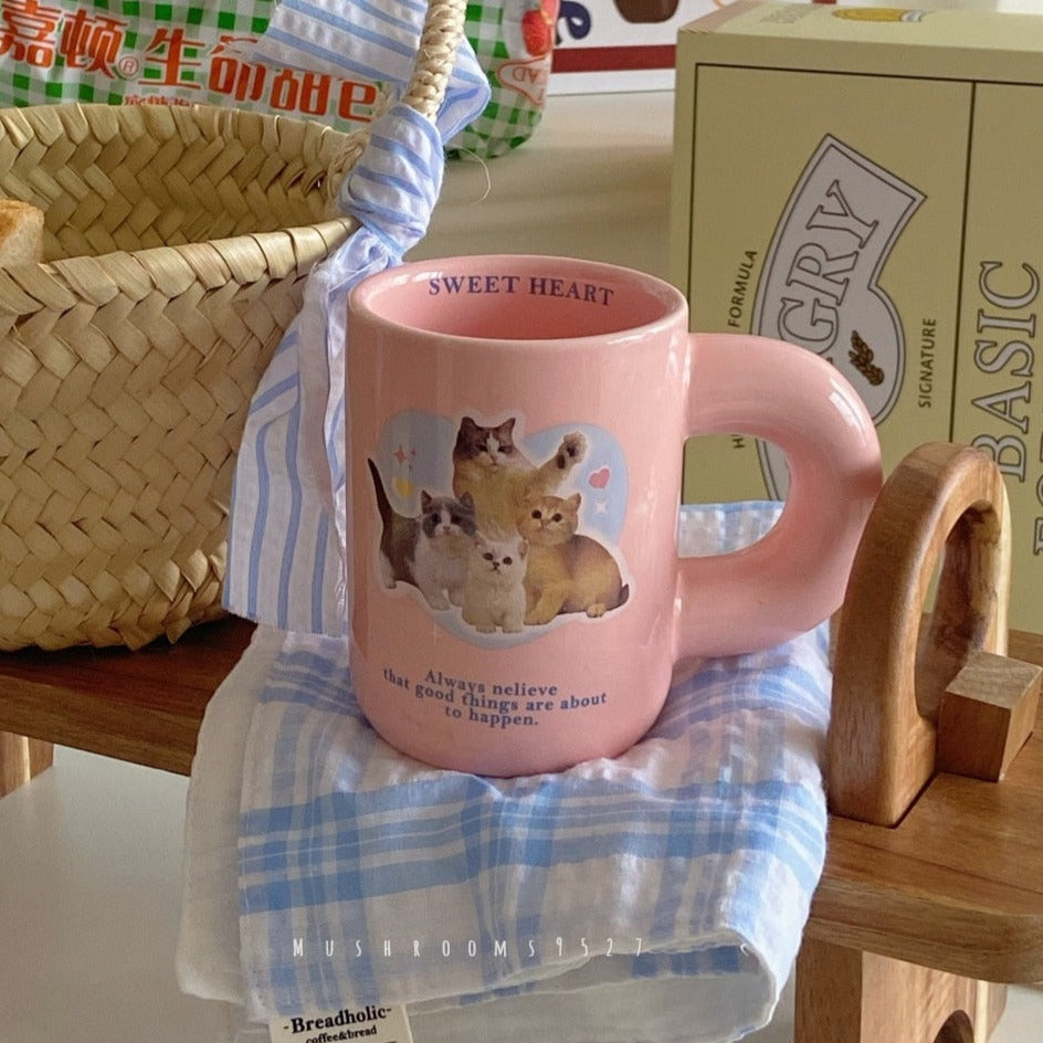 Printed Cat Mug