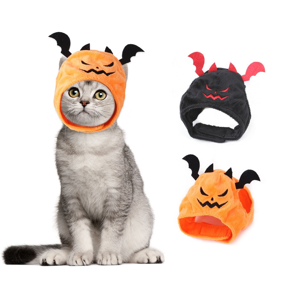 Pumpkin Hat for Cats - Hat for Cats