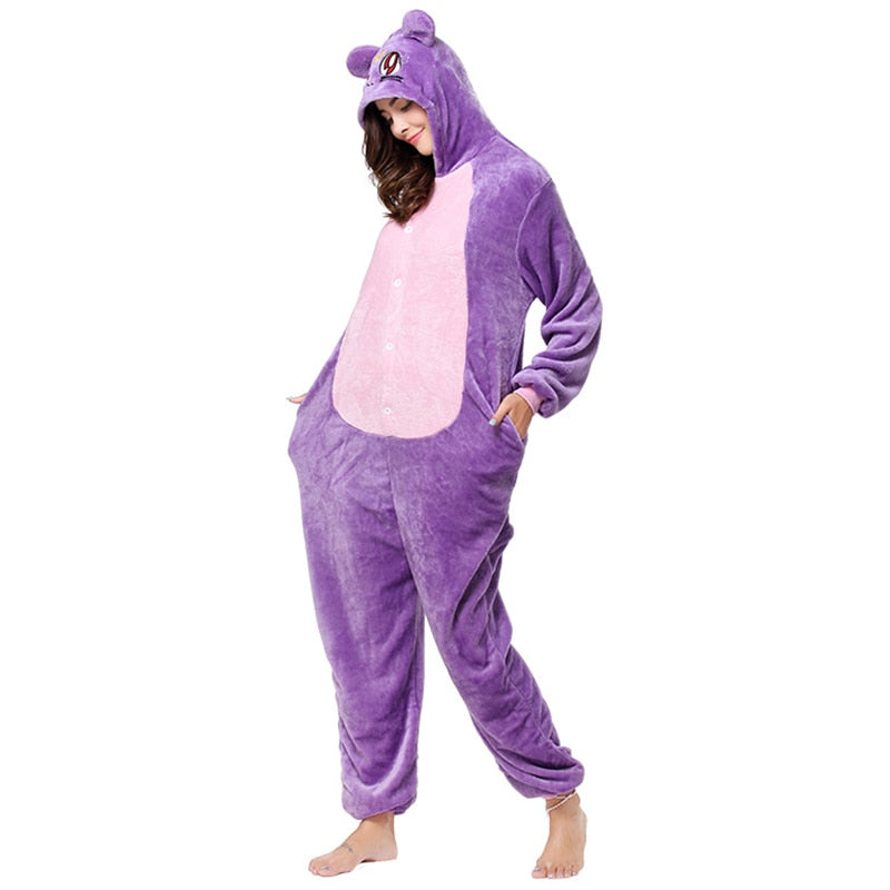 Purple Cat Kigurumi - Cat pajamas