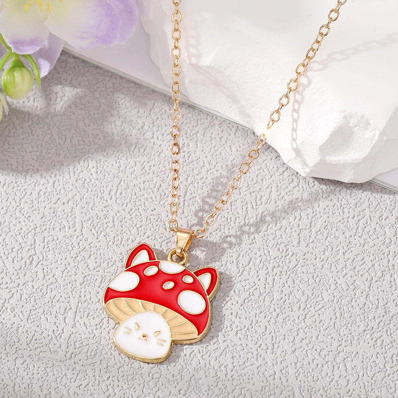 Pusheen Cat Necklace - Cat necklace