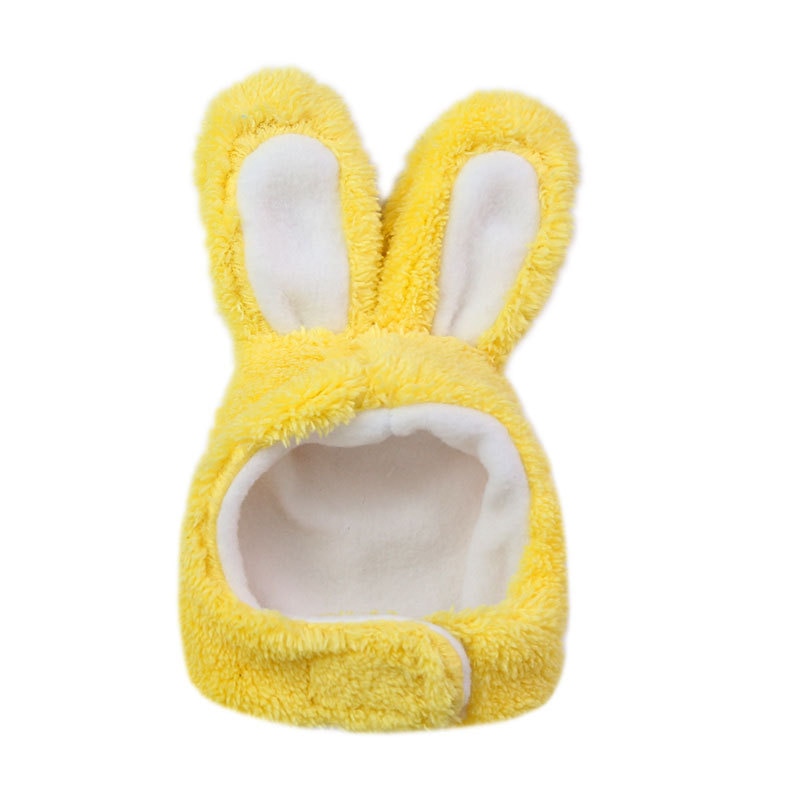 Rabbit Hat for Cats - Yellow - Hat for Cats