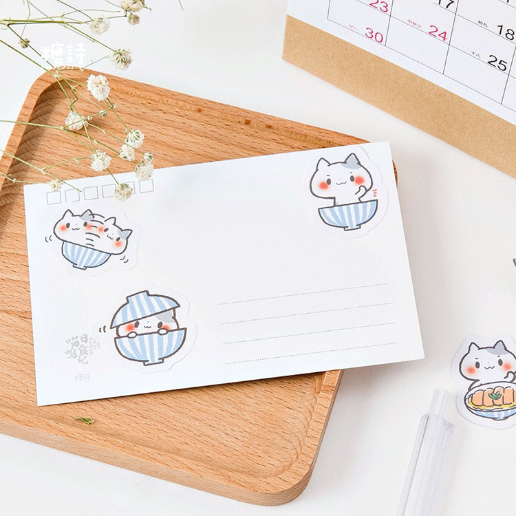 Ramen Cat Stickers