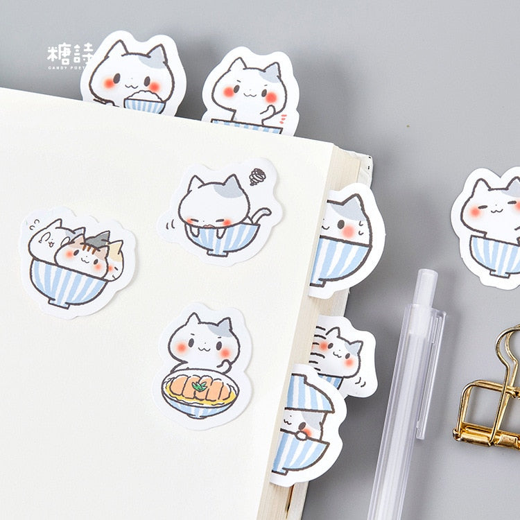 Ramen Cat Stickers