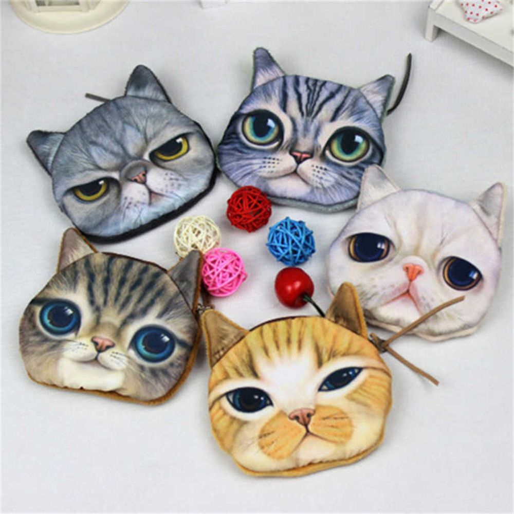 Realistic Cat Purse - Cat purse