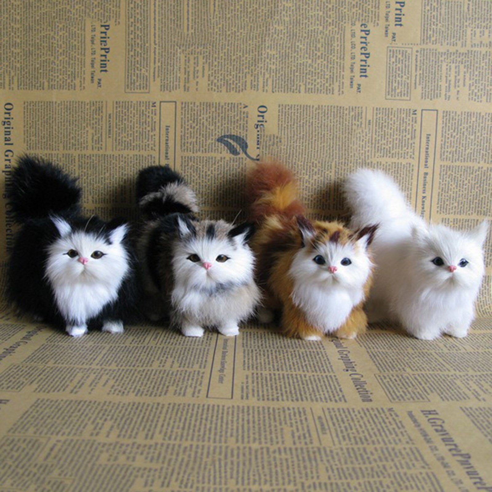 Realistic Kitten Plush