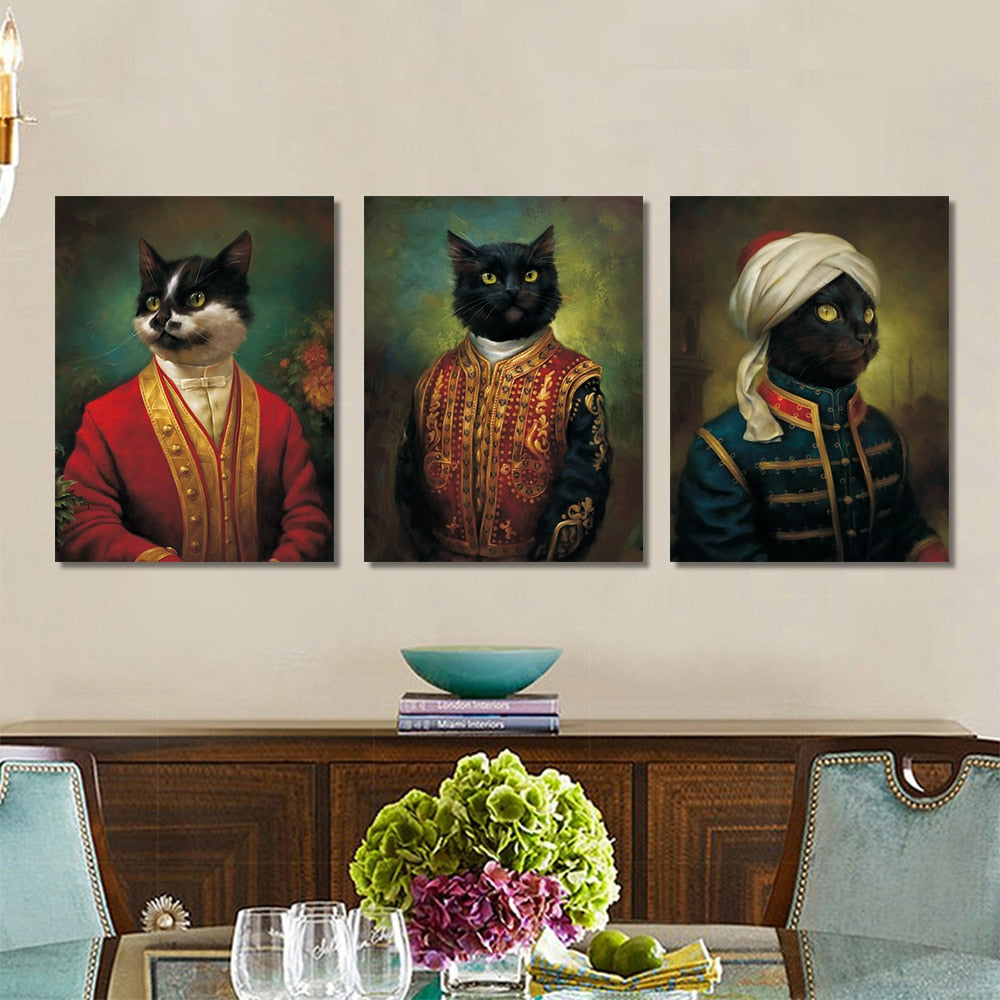 Renaissance Cat Paintings