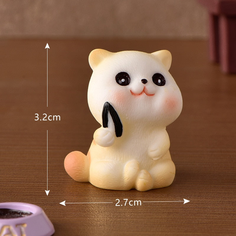 Resin Cat Figurines - 2 / China