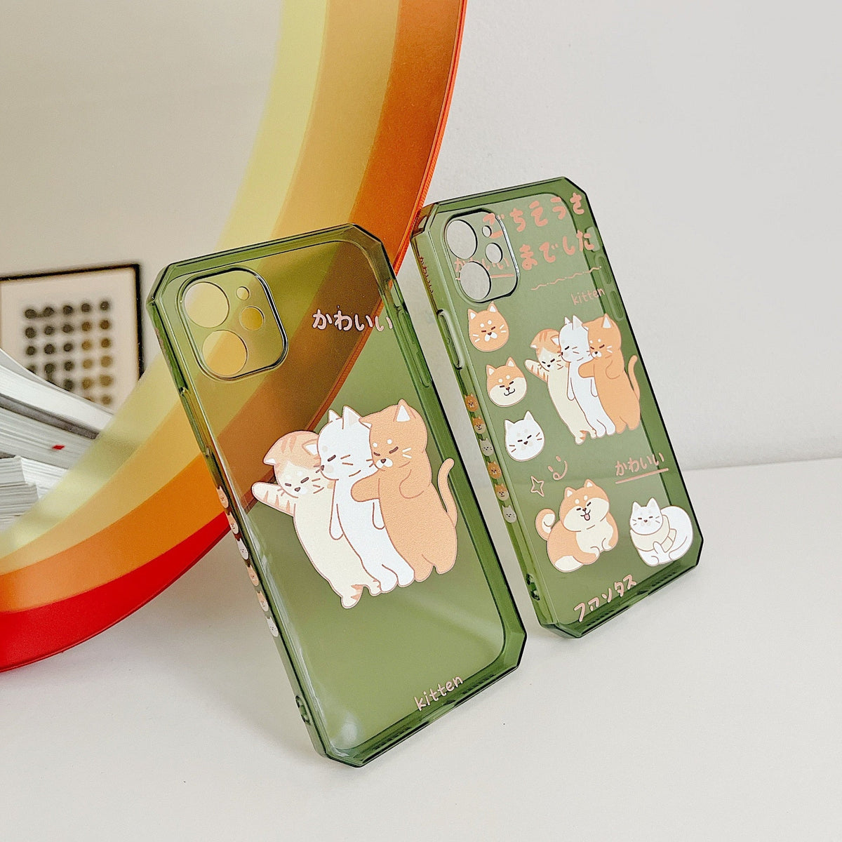 Retro iPhone Cat Phone Case - Cat Phone Case