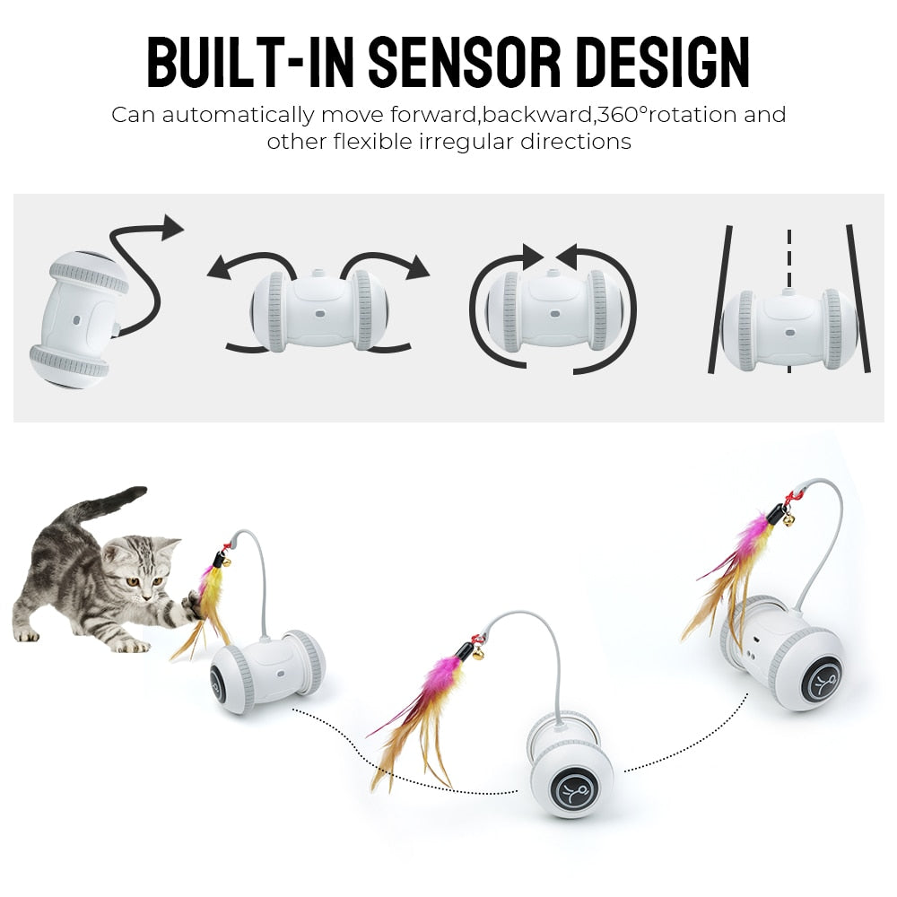 Robotic Interactive Cat Toy - Cat Toys