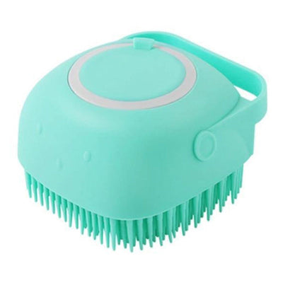 Rubber Cat Brush - Blue